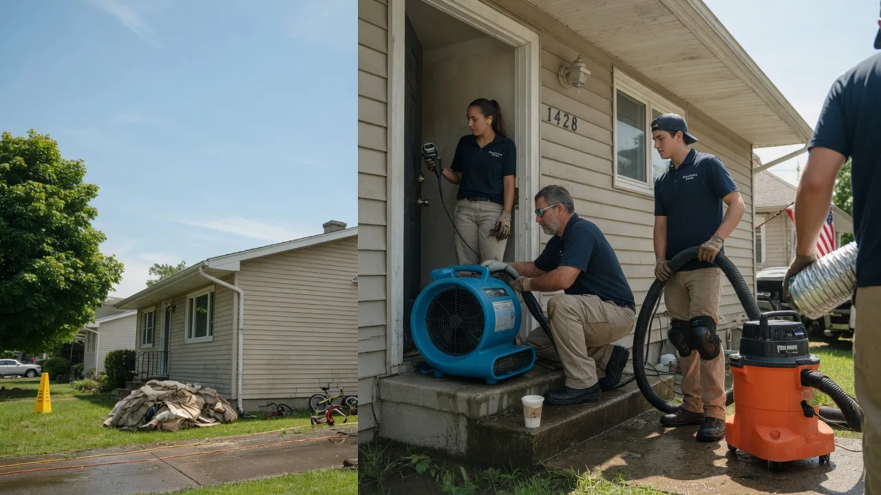 Water Damage Restoration in Amazonia, MO near me